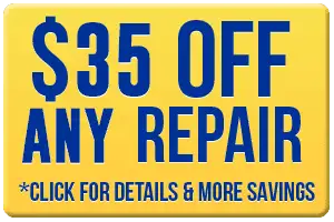 35% discount on repair